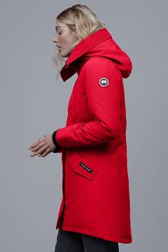 Chamarras Canada Goose Mujer México - Rossclair Abrigos Rojos XR6298154